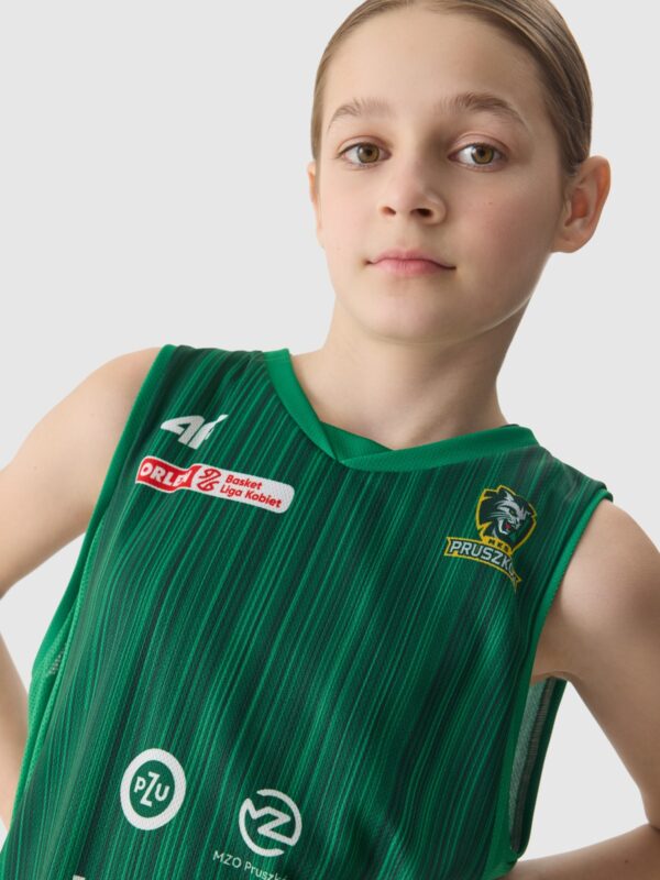 4F Koszulka replika wyjazdowa z sezonu 2023/24 dziecięca 4F x MKS Pruszków - multikolor 122/128 (6-8 lat)