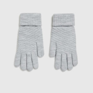 1322c0cea7a57526c467d43f1ddb859a8611a871 Dzianinowe rękawiczki szare