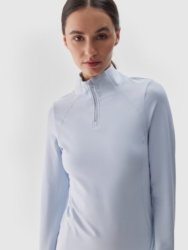 4F Bielizna termiczna drapana (góra) damska - niebieska