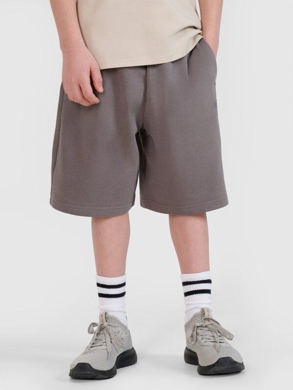 4F Spodenki dresowe chłopięce - szare 152 (11-12 lat)