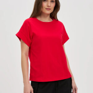 150c5c313ac8f3c8e9604ca6576b3c3b7680931b Bawełniany t-shirt czerwony