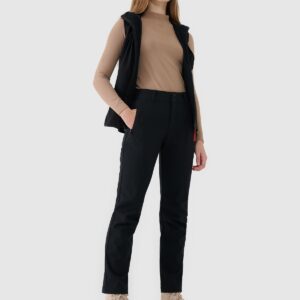 4F Wysokie buty trekkingowe SPEED HIKER z membraną damskie - beżowe