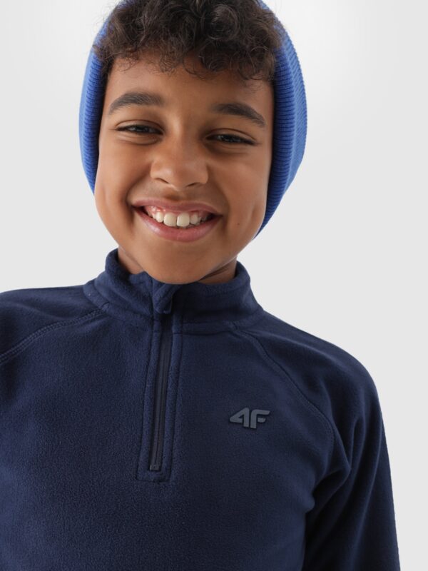 4F Bielizna termiczna polarowa (góra) chłopięca - granatowa 122/128 (6-8 lat)