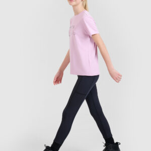 4F Spodnie trekkingowe szybkoschnące dziewczęce - czarne 146/152 (10-12 lat)