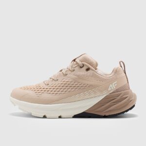 4F Niskie buty do trekkingu i trailu SPEED HIKER z membraną damskie - beżowe