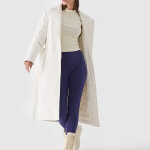 4F Legginsy dzianinowe damskie - granatowe