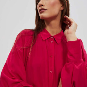 179d0ea75c13ea9017c39c2152579271ac66c08b Koszula z bufiastymi rękawami czerwona