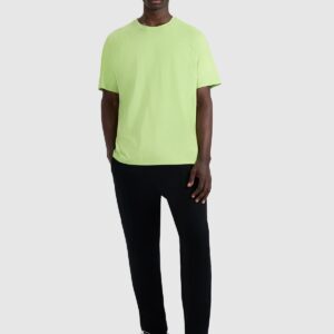 4F T-shirt oversize gładki męski - zielony