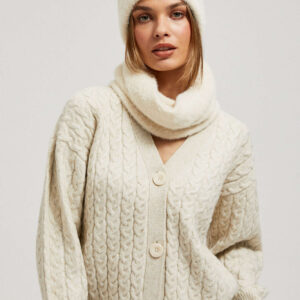 Gładka czapka piaskowa