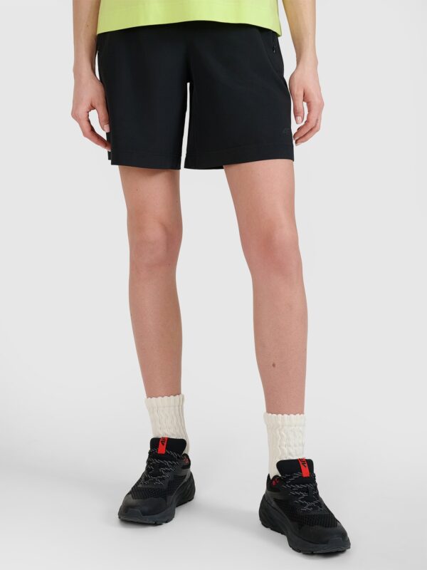 193196cb43e0bb4e1274efbcefb1b77cb9d0ddd4 4F Spodenki plażowe damskie - czarne