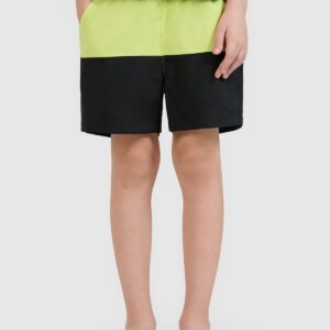 4F Spodenki plażowe boardshorty chłopięce - zielone 158/164 (12-14 lat)