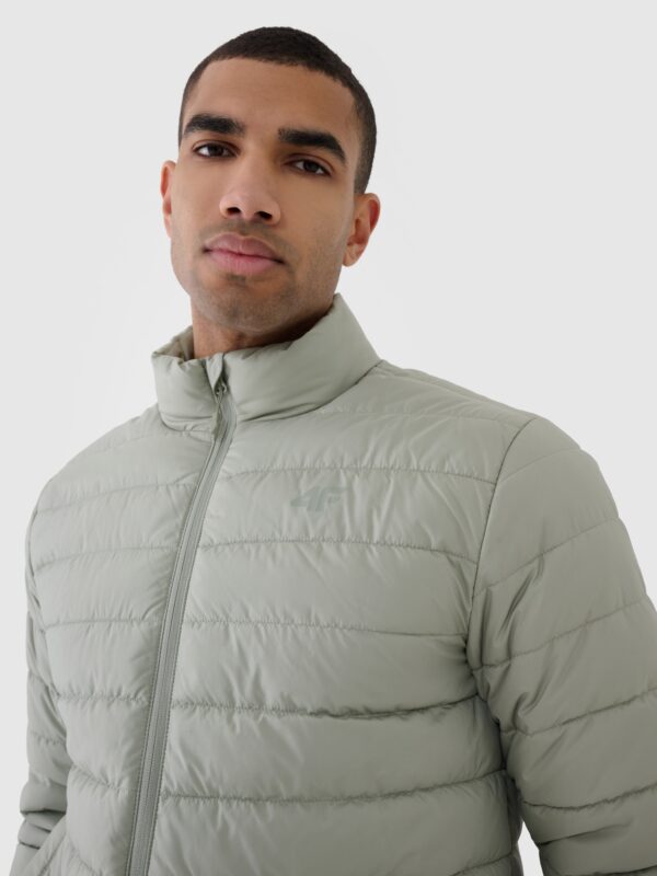 4F Kurtka puchowa z wypełnieniem syntetycznym męska - oliwkowa/khaki