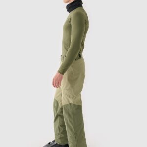4F Spodnie narciarskie membrana 10000 męskie - oliwkowe/khaki