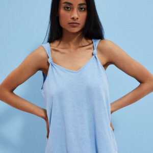 1b609d4bc6028812a2ecc9a89c2984fa1c570341 Gładki top niebieski