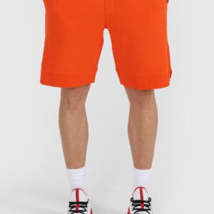 4F Spodenki dresowe męskie - pomarańczowe