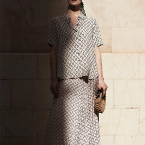 1cccea411087ebc198e522e7afbd7929fa4a6537 Plisowana spódnica midi beżowa