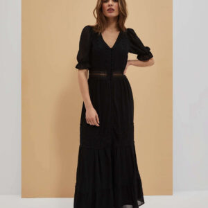 1d5b32bec9221e5aec8f86ffd58a31177057f151 Sukienka maxi boho z koronką czarna