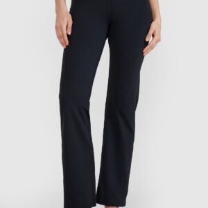 4F Legginsy do jogi i pilatesu z rozszerzanymi nogawkami damskie - czarne