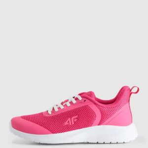 4F Buty sportowe z przewiewną cholewką dziecięce - różowe