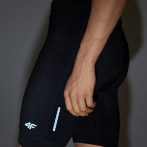 4F Spodenki rowerowe męskie - czarne