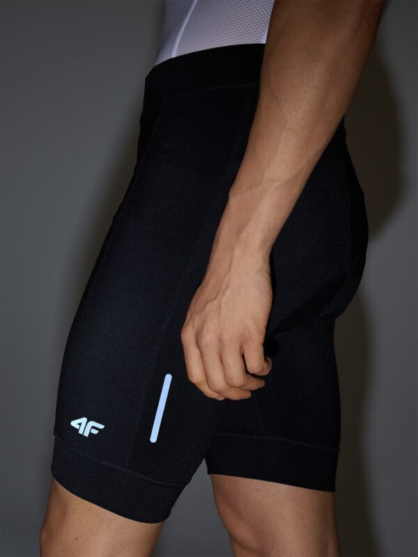 4F Spodenki rowerowe męskie - czarne