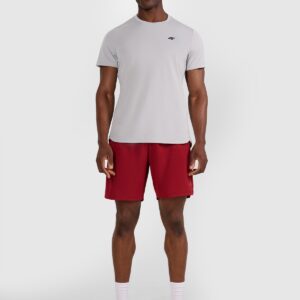 22196ef69542b623dad48d07147939f7372290f7 4F Koszulka treningowa szybkoschnąca męska - szara