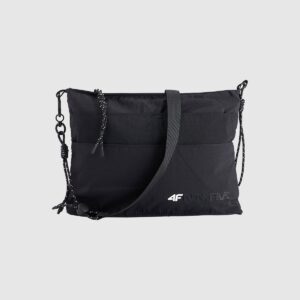 4F Saszetka crossbody uniseks - czarna