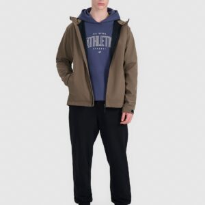 4F Kurtka softshell wiatroodporna membrana 5000 męska - brązowa
