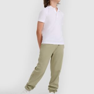 234b0edbfc29caea283e3eb935171ce672243fe9 4F Koszulka polo regular chłopięca - biała 122 (6-7 lat)