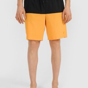 4F Spodenki plażowe męskie - pomarańczowe