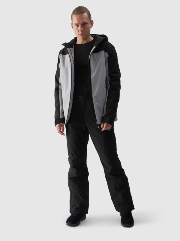 4F Kurtka narciarska membrana 5000 męska - szara