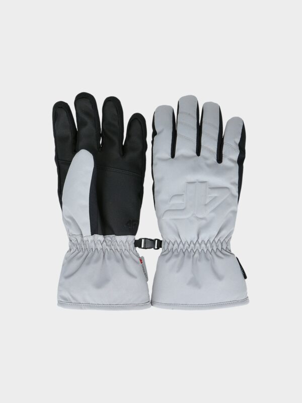 4F Rękawice narciarskie Thinsulate damskie - szare