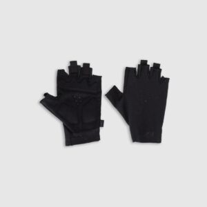 4F Rękawiczki rowerowe z żelowymi wkładkami uniseks - czarne