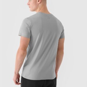 4F T-shirt regular męski 4F x Robert Lewandowski - szary