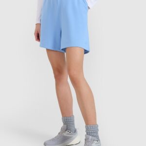 4F Spodenki dresowe damskie - niebieskie