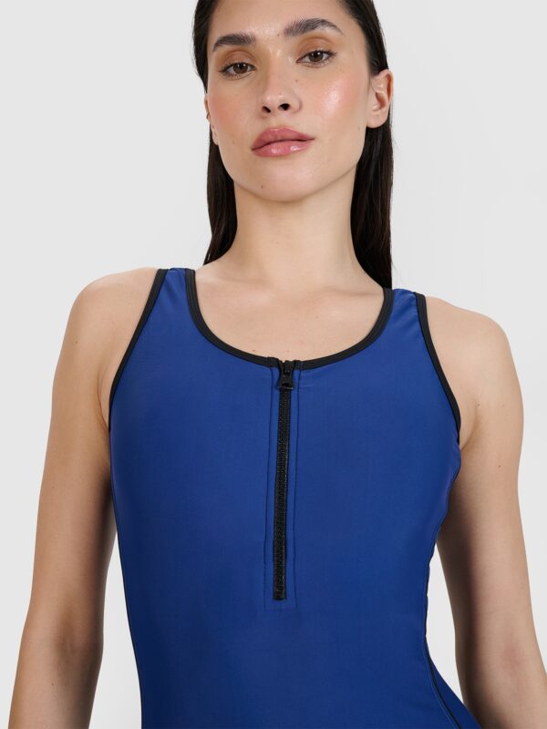 4F Kostium kąpielowy jednoczęściowy damski - granatowy