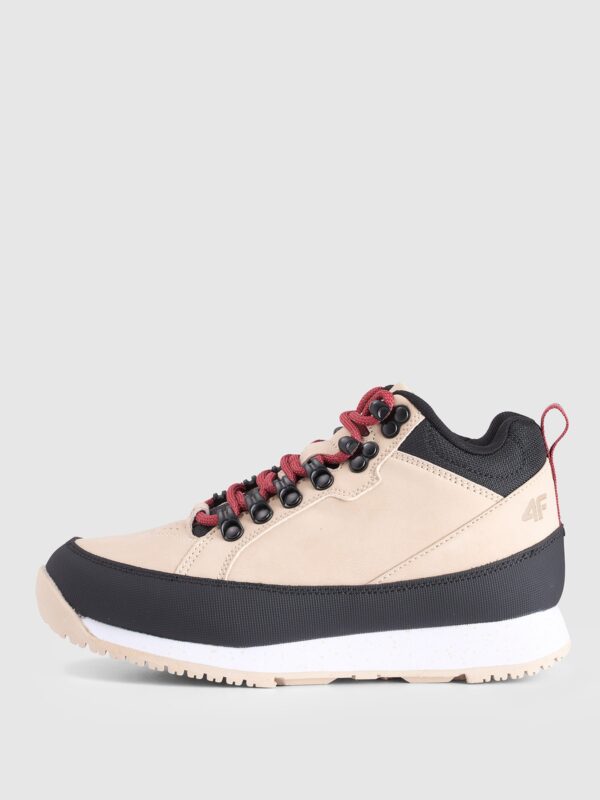 4F Buty przejściowe dziewczęce - beżowe