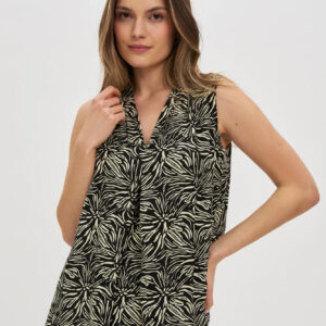 Koszula z wiskozy czarna