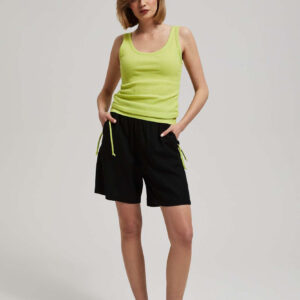 Szorty z gumą w talii