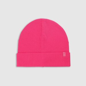 4F Czapka beanie dziecięca - różowa