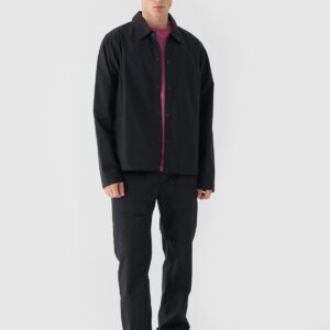 4F T-shirt regular gładki męski - czerwony