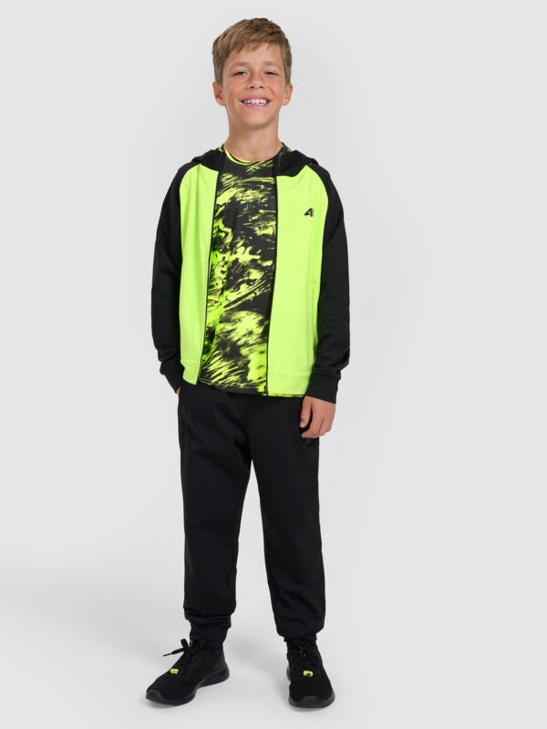 4F T-shirt sportowy szybkoschnący chłopięcy - multikolor 146/152 (10-12 lat)