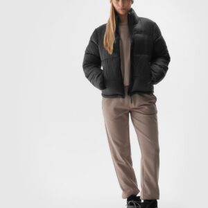 4F Kurtka puchowa z wypełnieniem syntetycznym damska - czarna