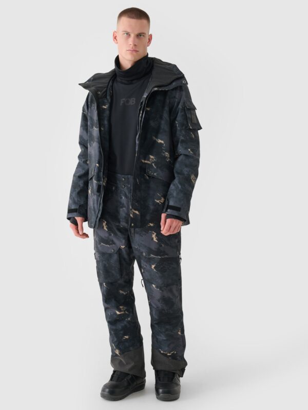 4F Kurtka snowboardowa membrana 10000 męska - multikolor