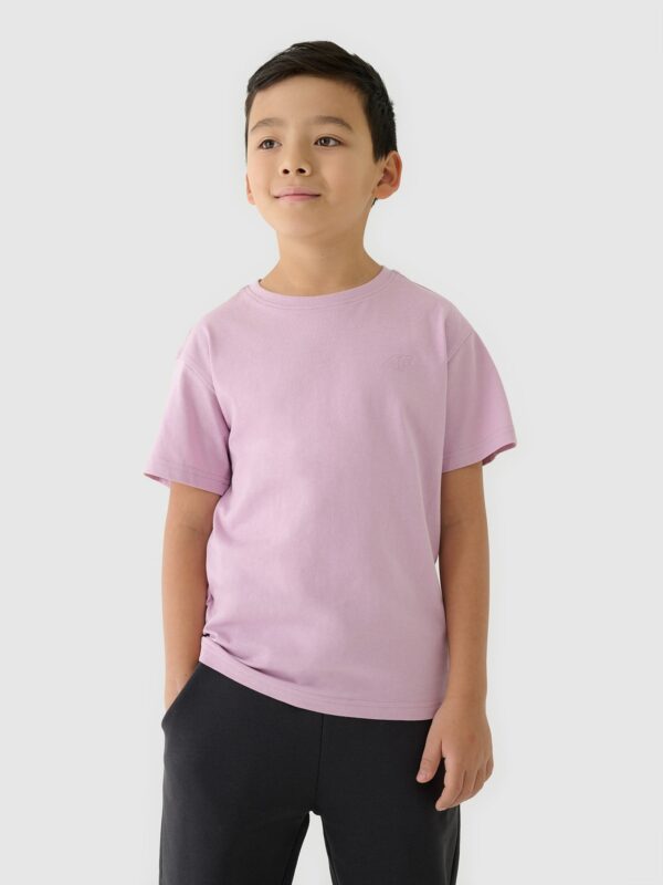 4F T-shirt gładki (2-pack) dziecięcy - multikolor 146/152 (10-12 lat)