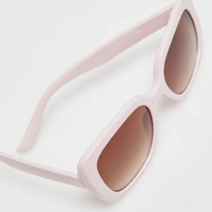 Okulary z kwadratowymi oprawkami różowe