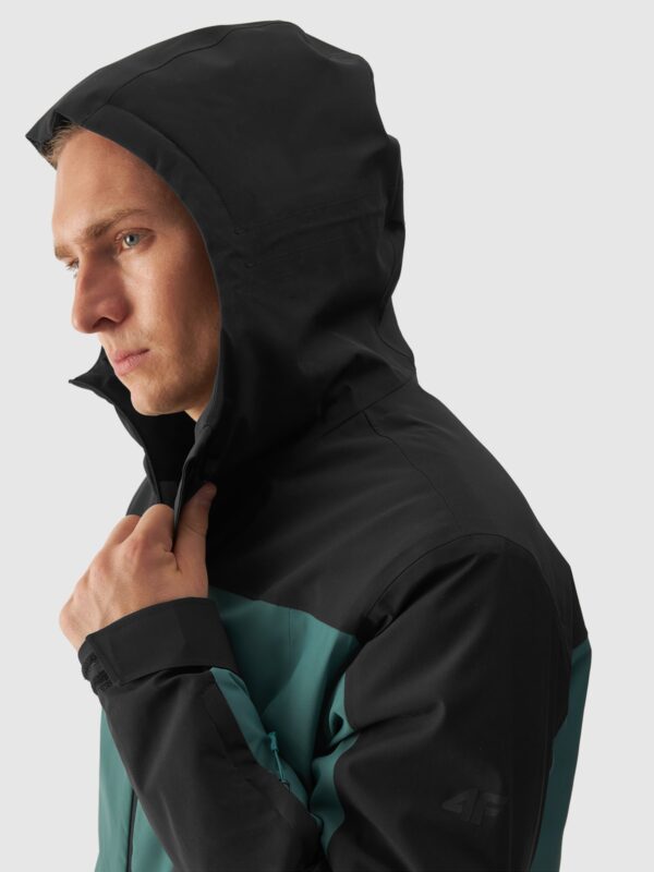 4F Kurtka narciarska membrana 5000 męska - turkusowa
