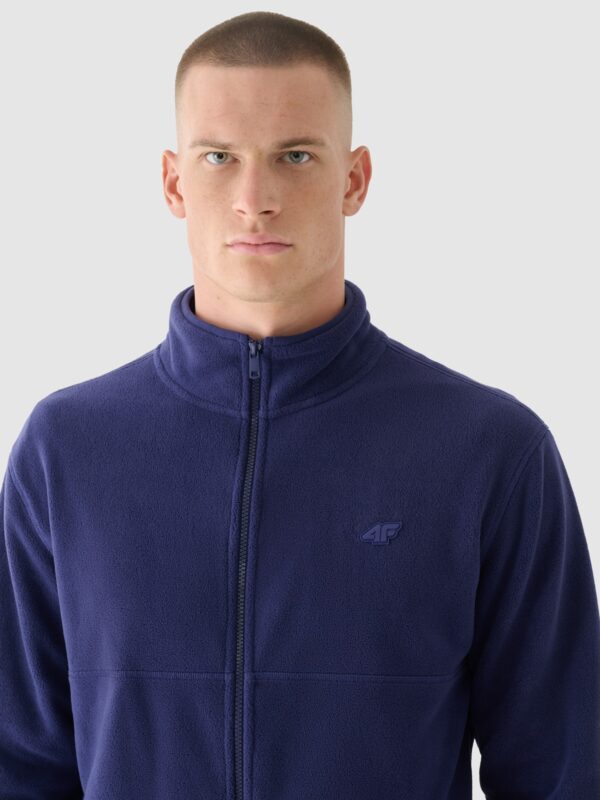 2e4f7eb49eaa7834e6456d0a98e6d743b484f2ab 4F Polar regular ze stójką męski - granatowy