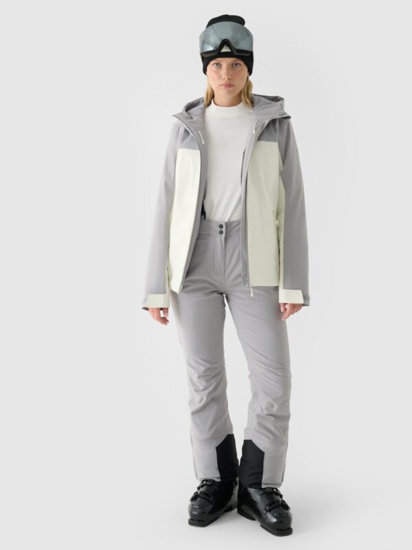 4F Kurtka narciarska membrana 5000 damska - szara
