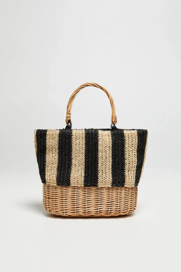 Torebka koszyk beżowa